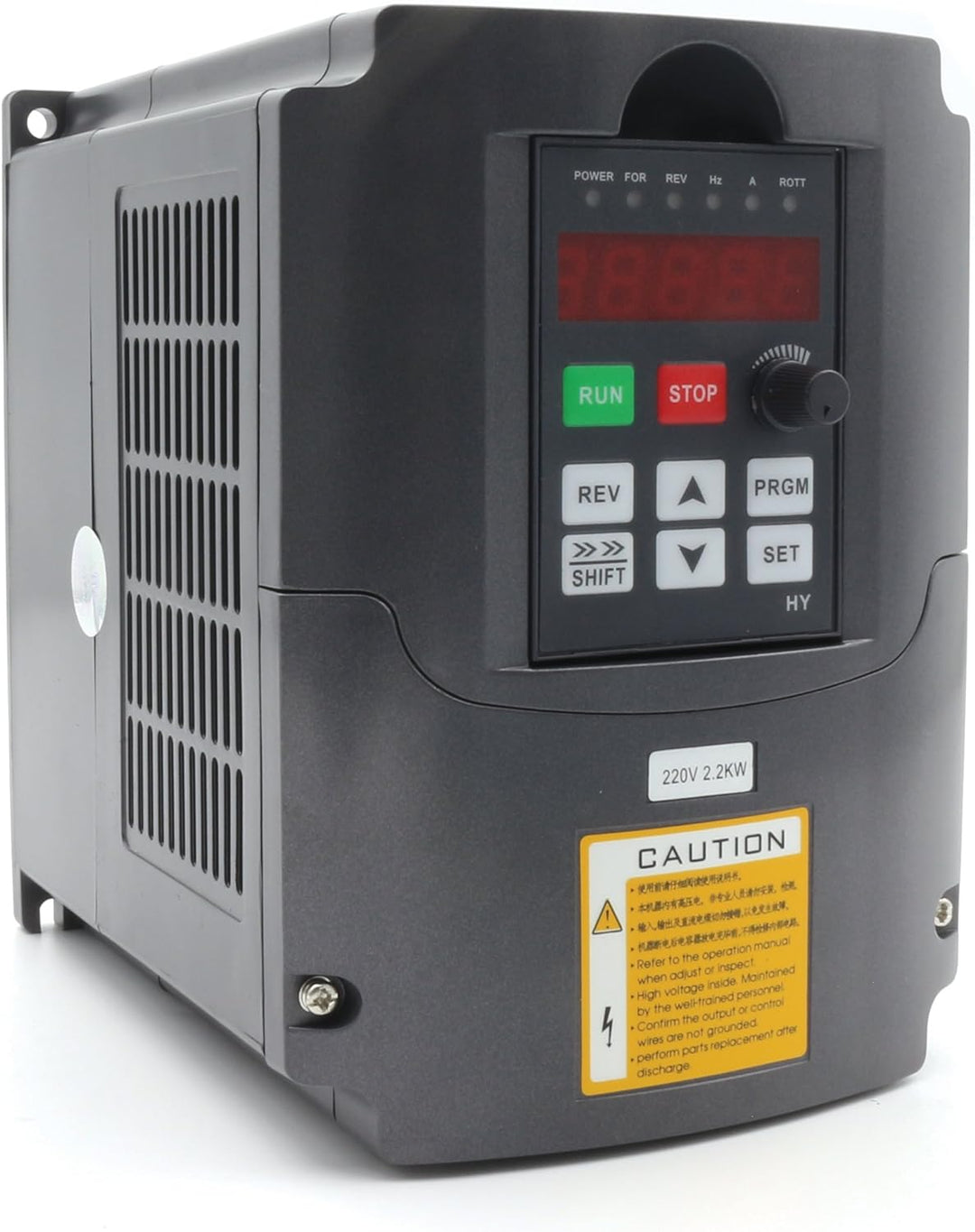 RATTMMOTOR 2.2KW 220V Variable Frequenzantrieb VFD-Wechselrichter 3 Phasen 2200W Frequenzumrichter C