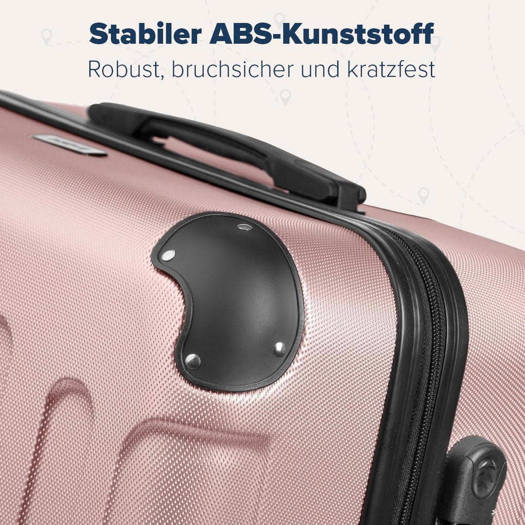 TRVLMORE Handgepäck Koffer 55x40x20cm - Koffer &amp; Trolleys, Reisekoffer mit Rollen, Handgepäck Trolle
