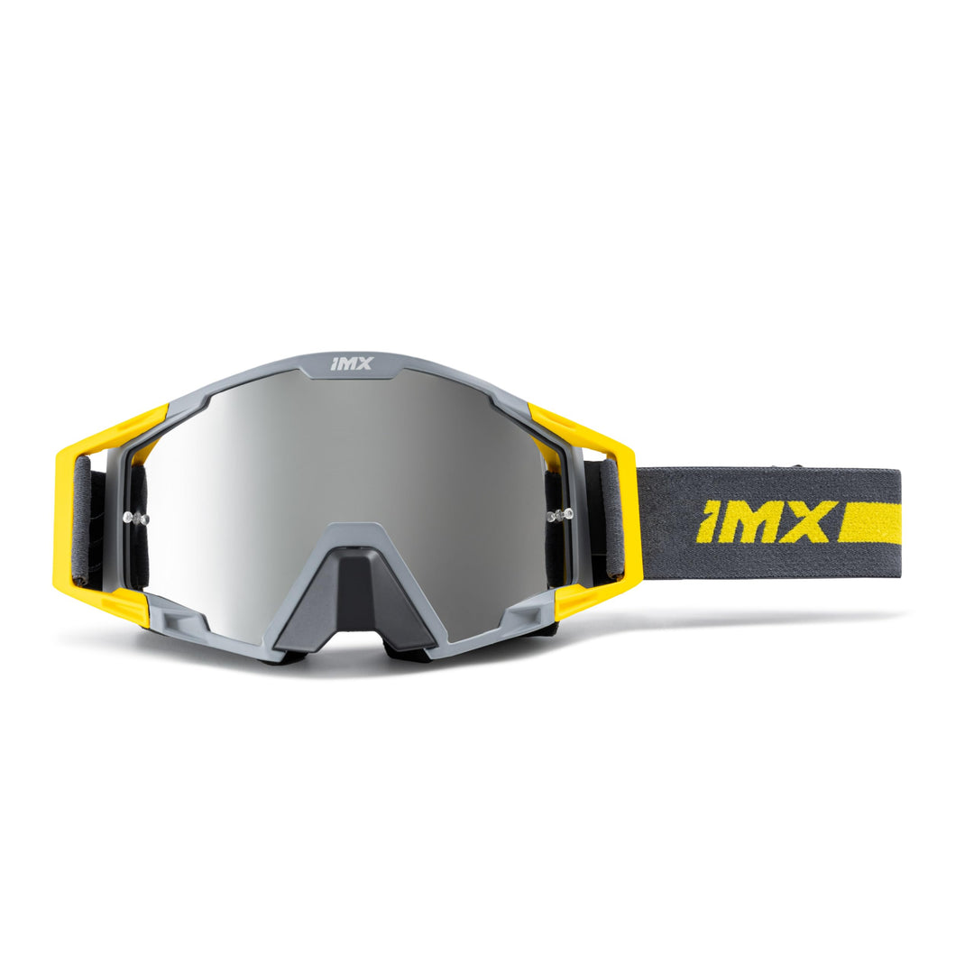 SAND Motorrad Schutzbrille | Iridium und Klares Visier inklusive | Anti-Beschlag und Anti-Kratz Lins