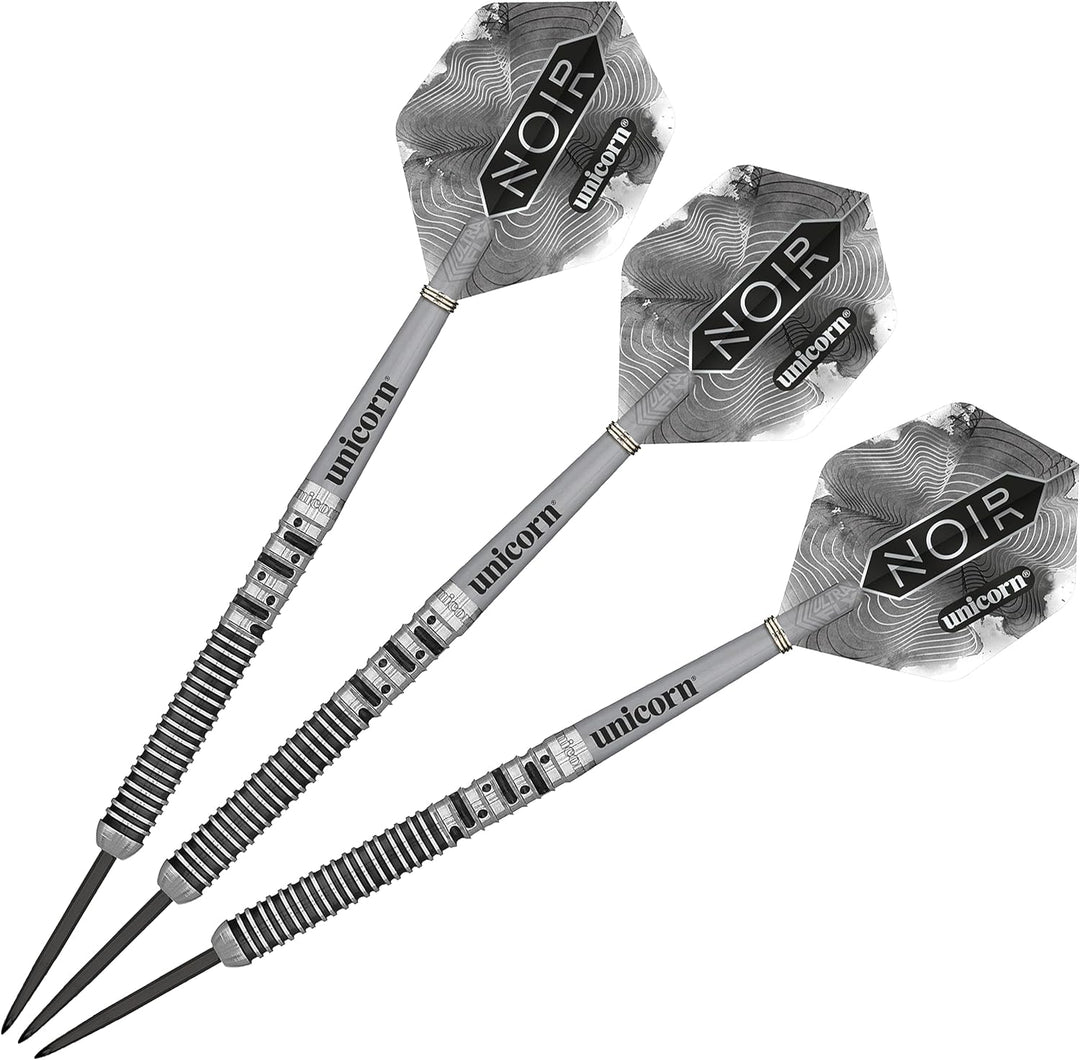 Unicorn Dartpfeil-Set mit Stahlspitze, Gary The Flying Scotsman, Anderson Noir, Phase 3 und 5, 90% W