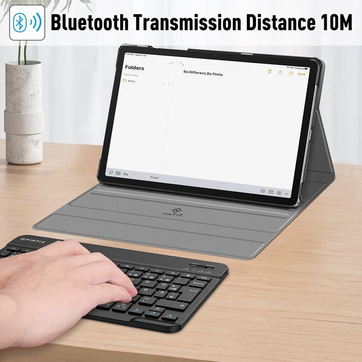 FINTIE Tastatur Hülle für Samsung Galaxy Tab A11+ Plus 11" 2025 / Tab A9+ Plus 11 Zoll 2023 Tablet,