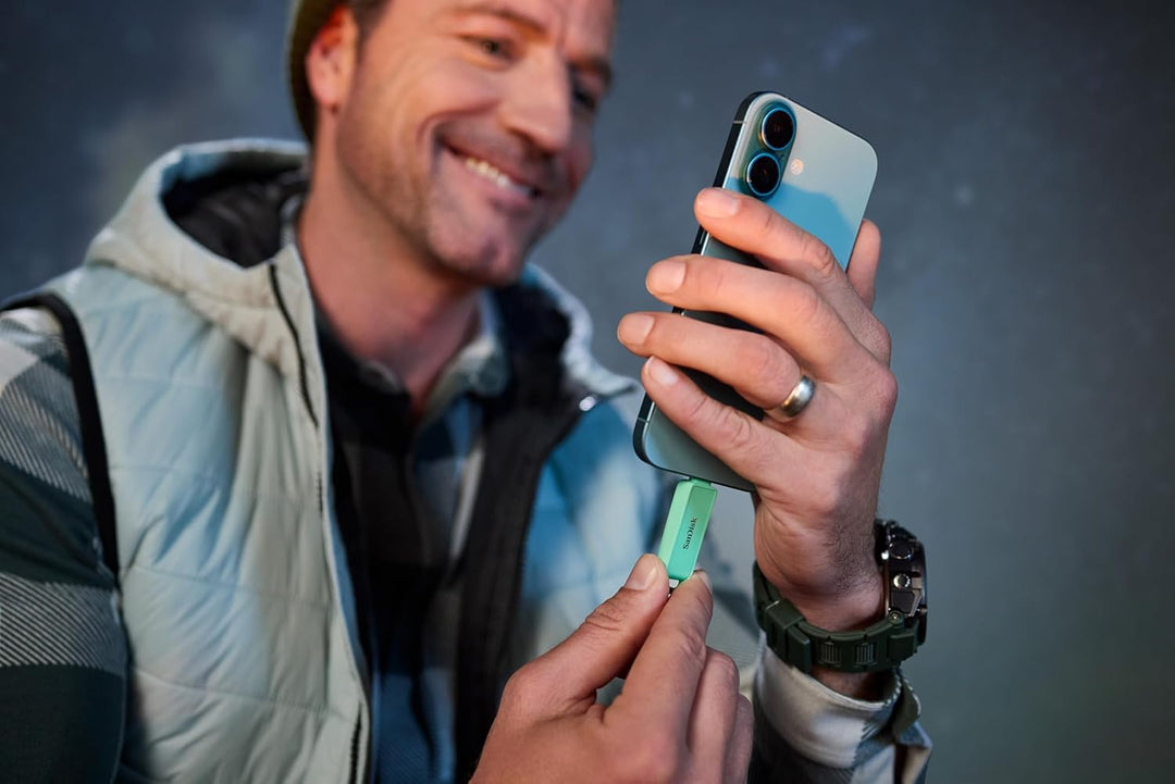 SANDISK Phone Drive mit USB Type-C 512 GB (Flash-Laufwerk für Smartphones, Tablets und Computer, 150