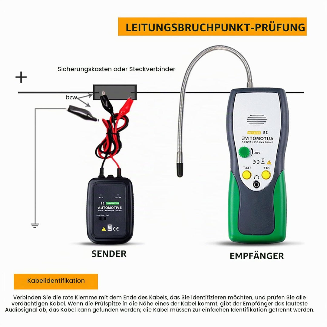 Kurzschluss Detektor-Auto Circuit Checker Open Circuit Finder Kurzschluss Tracer Dy25 Kfz Kurzschlus