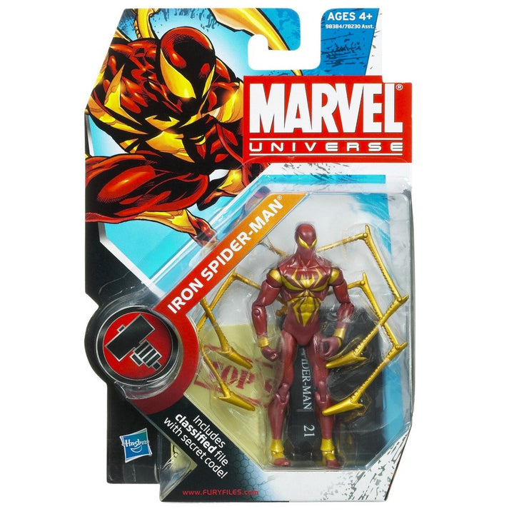 Marvel Universe 3 3/4" Action Figure IRON SPIDER-MAN