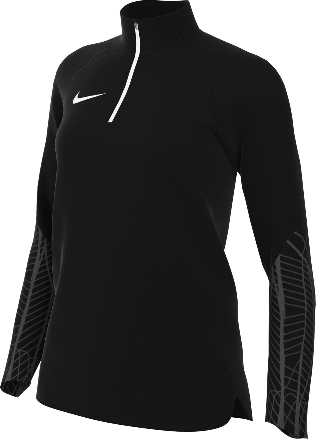 NIKE Damen W Nk Df Strk23 Dril Top Jacket XL Black/Black/Anthracite/White, XL Black/Black/Anthracite