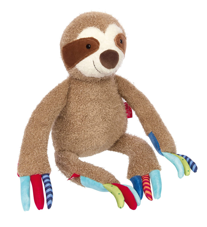SIGIKID 42848 Stofftier Faultier Patchwork Sweety Kuscheltier zum Spielen & Schmusen aus weichem Mat