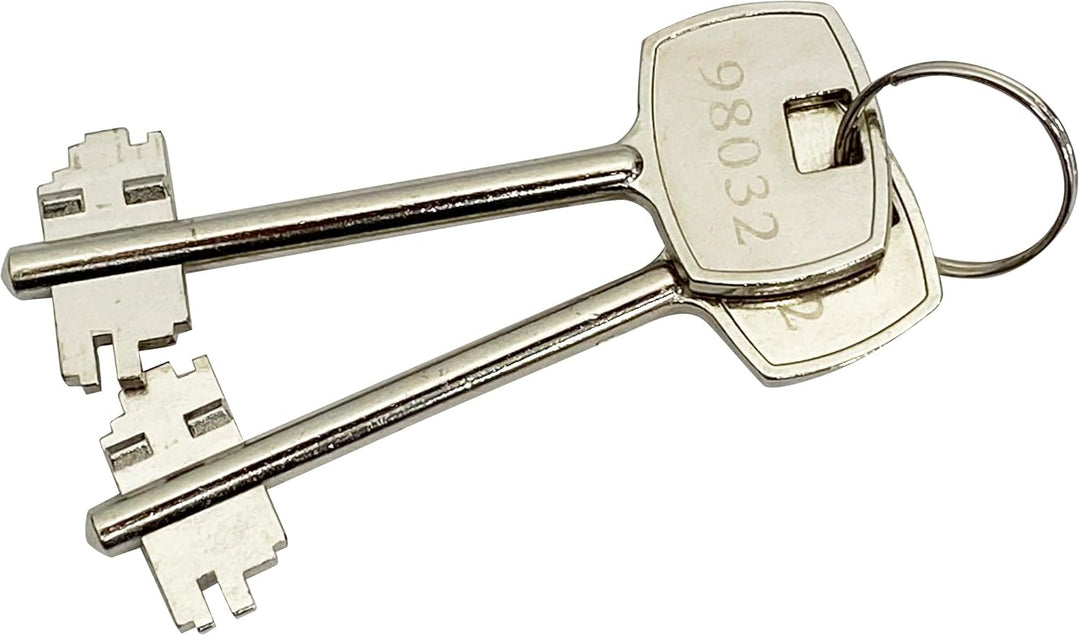 ARREGUI 271300 Wandtresor, 5 mm dick, Schlüsselschloss, 18x26x15 cm, 4L, hellgrau 18 x 26 x 15 cm, 1