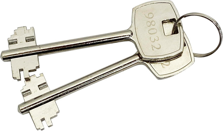 ARREGUI 271300 Wandtresor, 5 mm dick, Schlüsselschloss, 18x26x15 cm, 4L, hellgrau 18 x 26 x 15 cm, 1