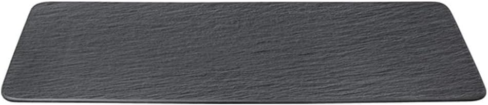 Villeroy & Boch - Manufacture Rock Servierplatte rechteckig, schwarz Manufacture Rock Schale, 430 ml