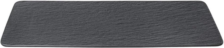 Villeroy & Boch - Manufacture Rock Servierplatte rechteckig, schwarz Manufacture Rock Schale, 430 ml