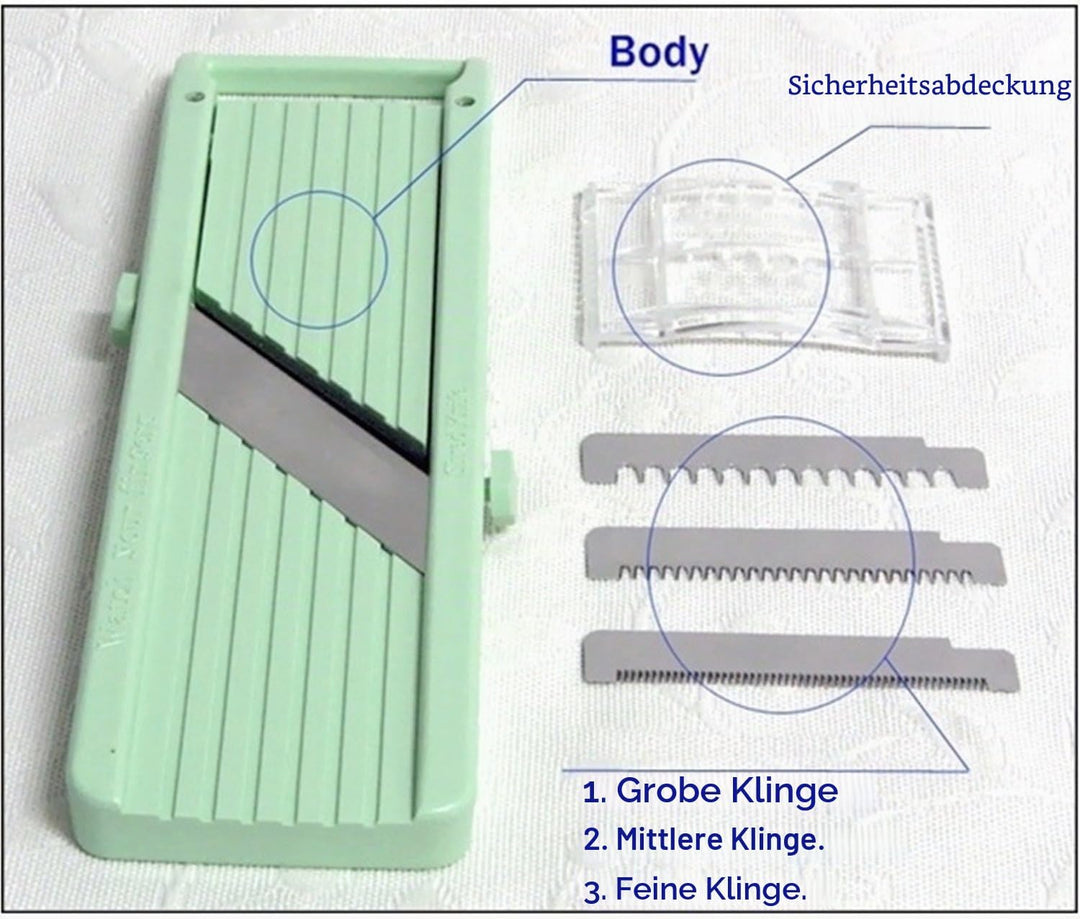 Japanischer Slicer Gemüse Obst Mandoline Cutter Küche Lebensmittel Aufschnittmaschinen