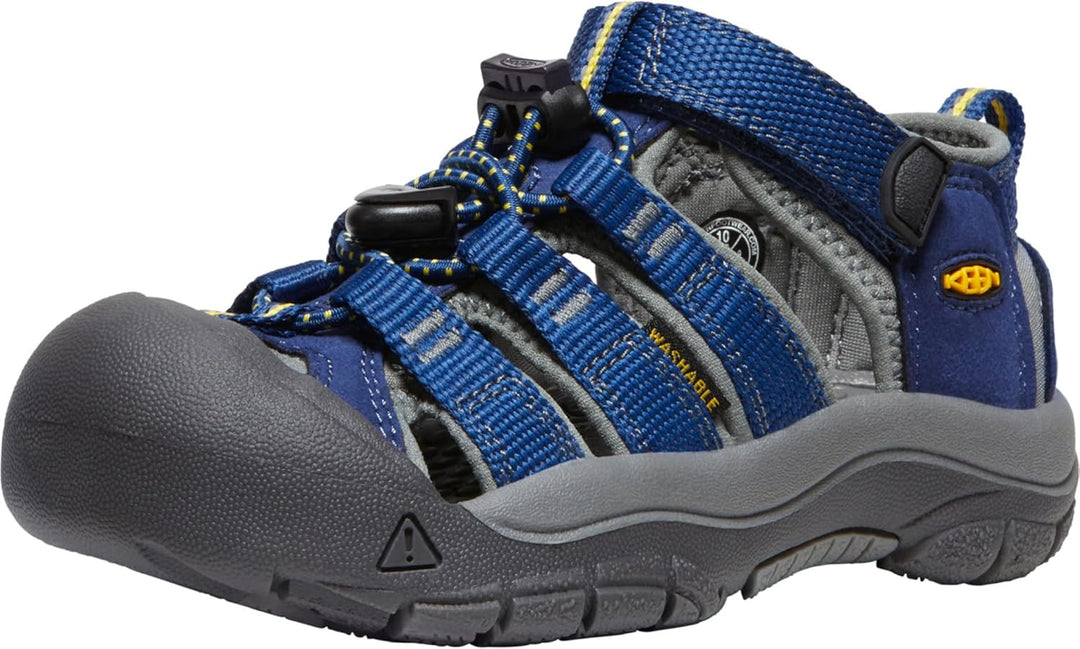Keen Unisex-Kinder Newport H2 Y-HOT Coral/Yellow Sandalen 25/26 EU Blue Depths Gargoyle, 25/26 EU Bl