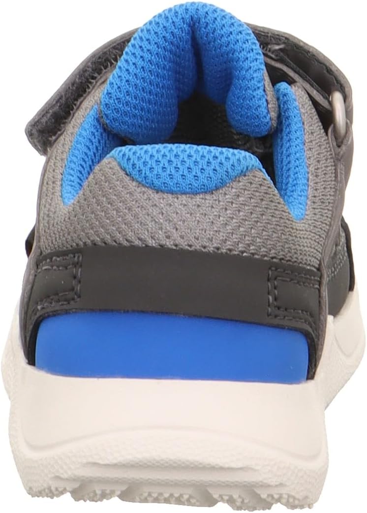 Superfit Mädchen Rush Sneaker 20 EU Hellgrau Blau 2500, 20 EU Hellgrau Blau 2500