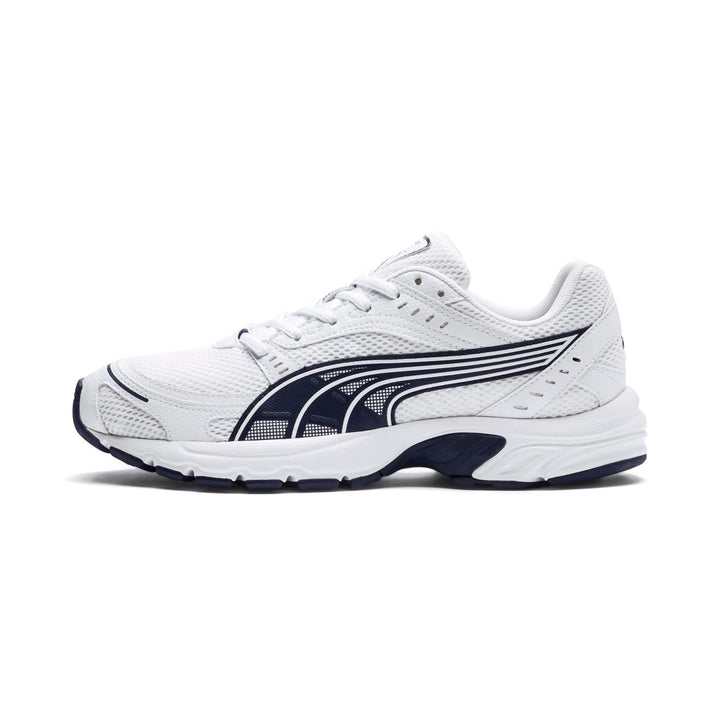 PUMA Unisex Axis Sneaker 41 EU Puma White Peacoat, 41 EU Puma White Peacoat
