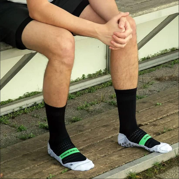 SHOESOXX Grip Sportsocken Funktionssocken L Schwarz, L Schwarz