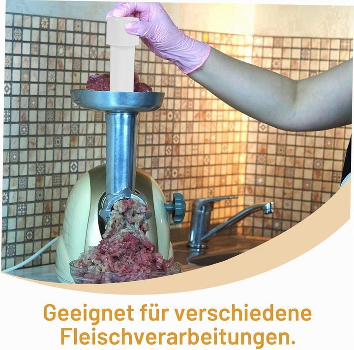 Fleischwolf Stopfer 14 Cm – Manueller Lebensmittelschieber Ersatzteil FüR KüChenmaschine Zum PräZise