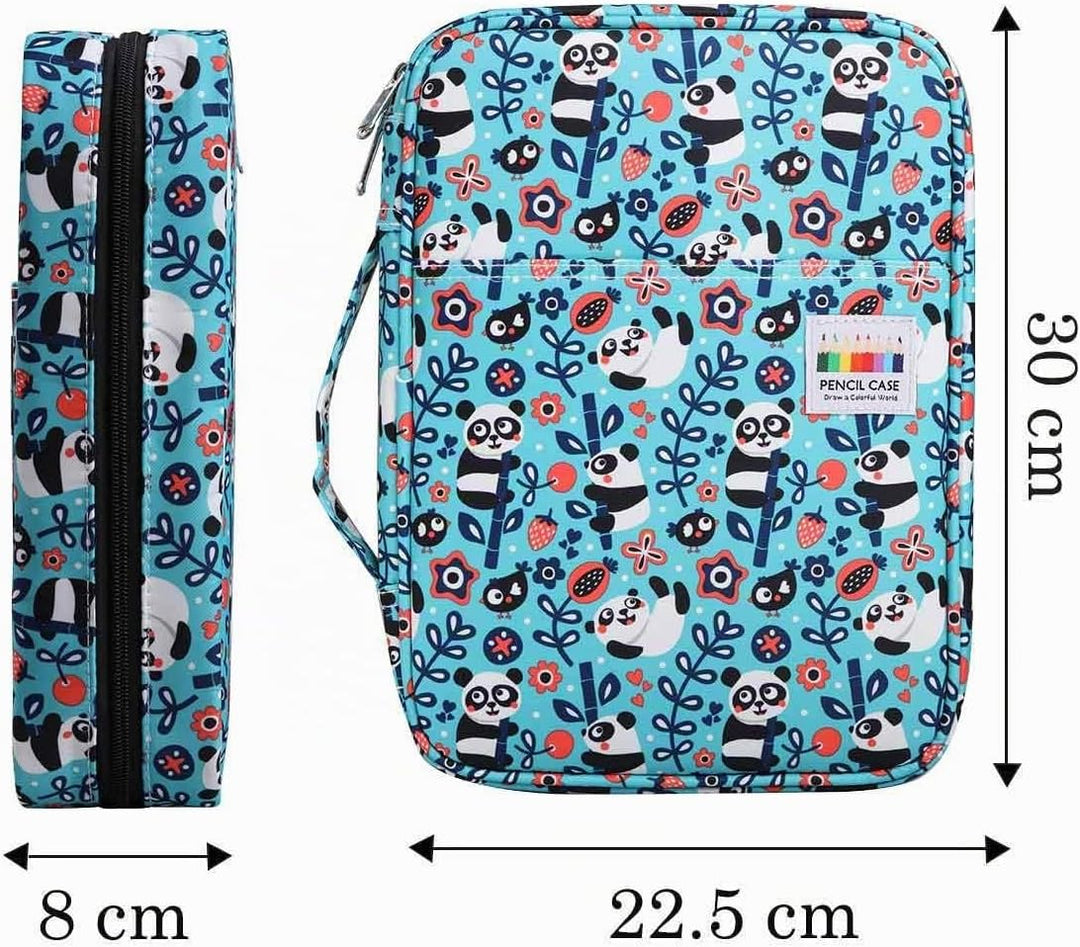 JAKAGO Grosse Federmäppchen XXL mit 220 Schlitze Stifte Aufbewahrung, Wasserdichtes Stiftetasche für