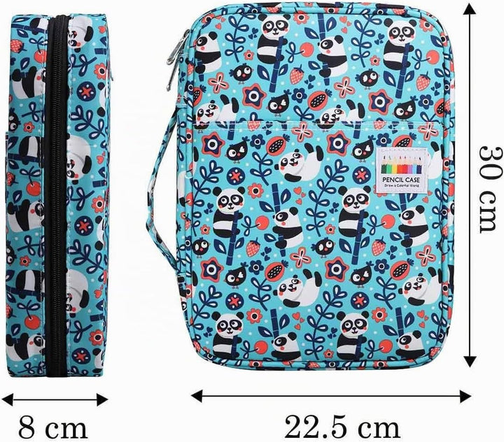 JAKAGO Grosse Federmäppchen XXL mit 220 Schlitze Stifte Aufbewahrung, Wasserdichtes Stiftetasche für