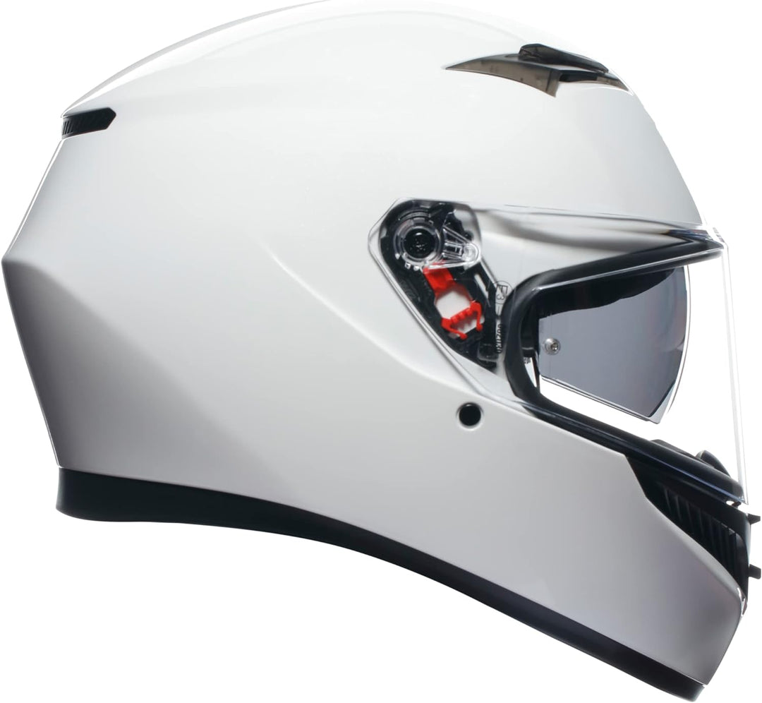 AGV - K3 E2206 MPLK Motorradhelm, Herren Integralhelm, ECE Vollvisierhelm mit Schweissabsorption, Sp