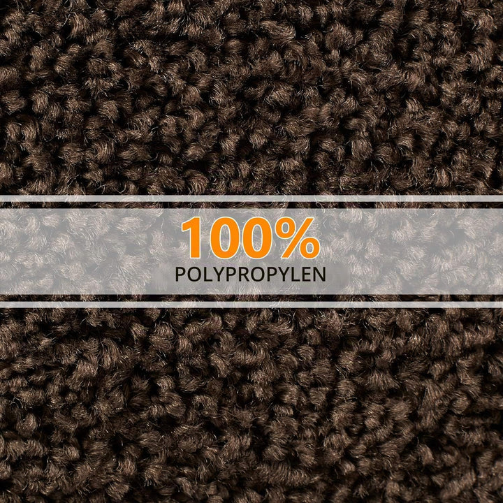 GadHome Fussmatte Braun 60x90 cm|Eingangstürmatte wasserdicht waschbar strapazierfähiger Schmutzfäng