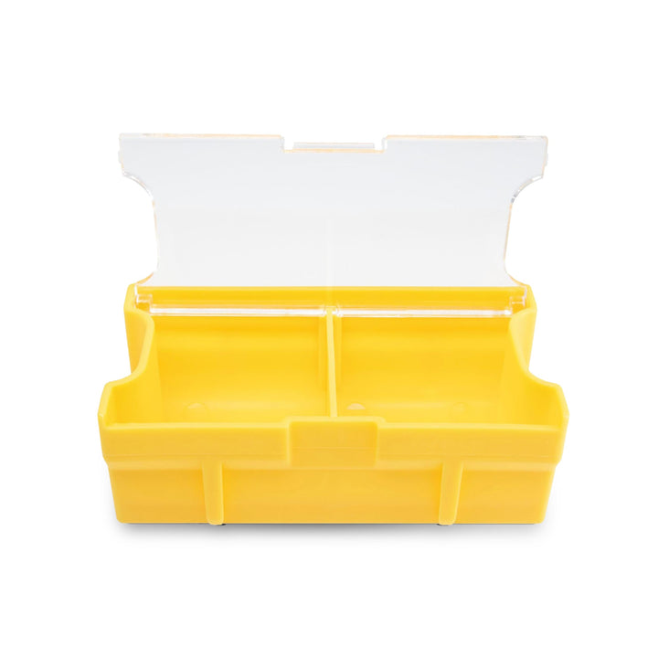 Plano Unisex – Erwachsene Edge Terminal Medium Hook Retainer Angelbox, gelb Mittelgrosser Hakenhalte