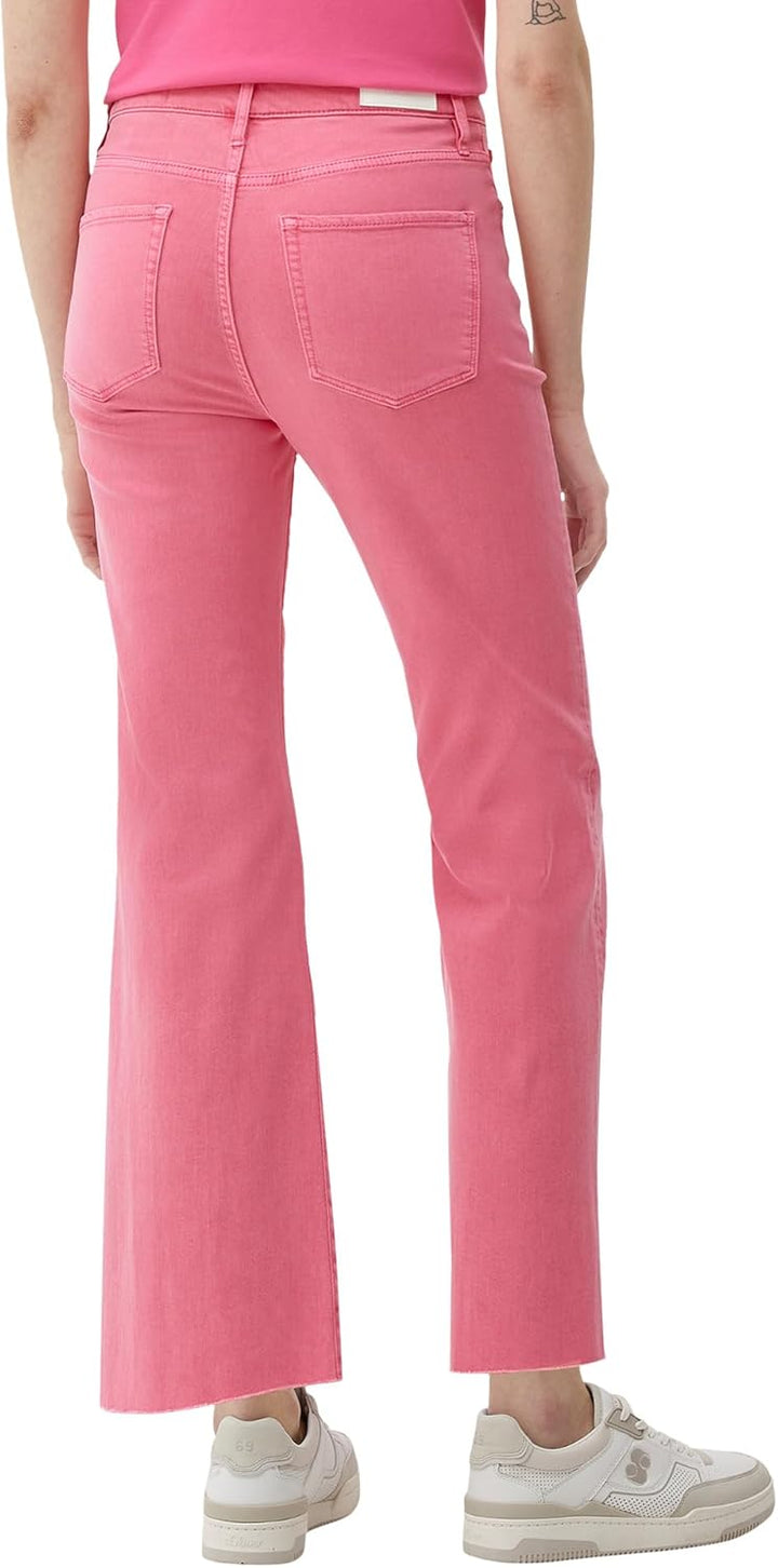 s.Oliver Damen Jeans, Flared Leg 44 Rosa 44z8, 44 Rosa 44z8