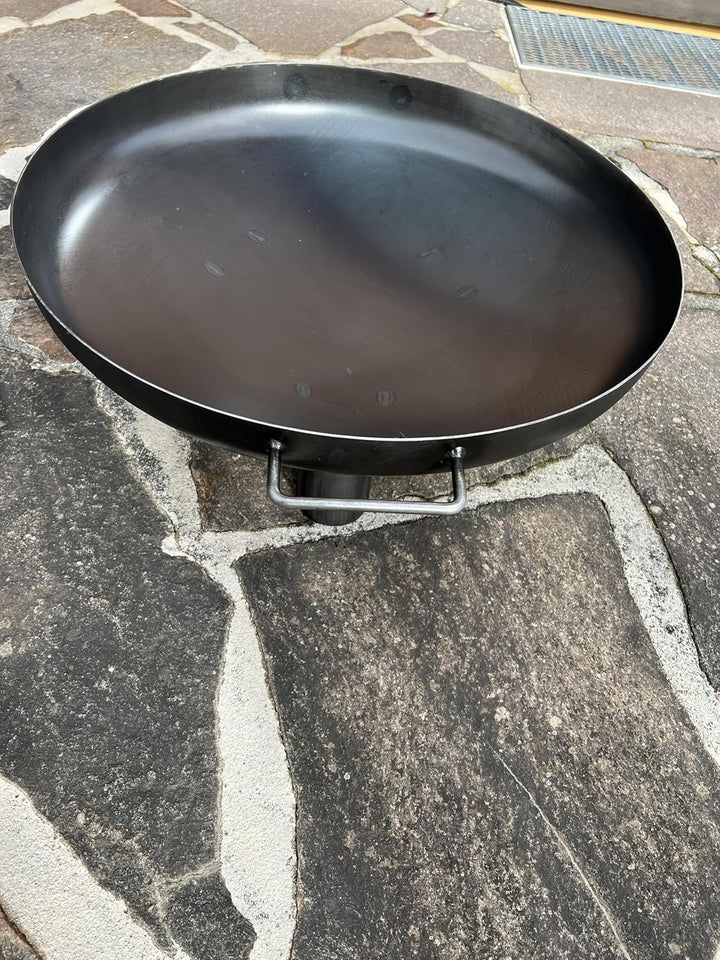 Feuerschale Kreta 60 cm, Feuerschale - Feuerstelle für den Garten, Terrasse und Balkon, Feuertonne u