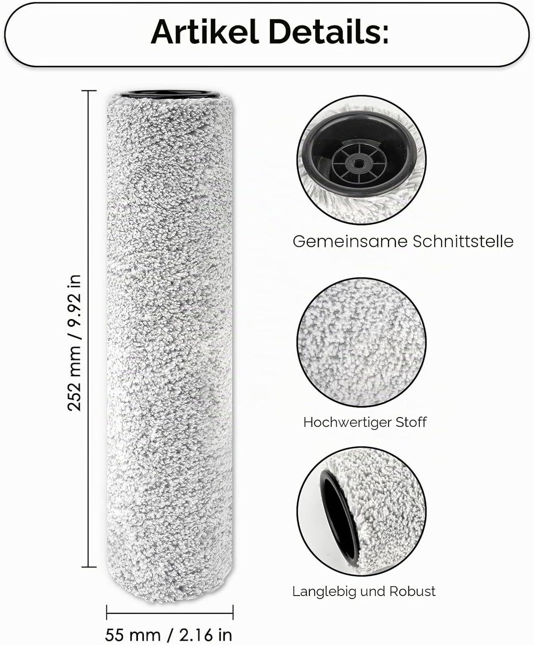 (4 Stück) Floor One S9 Artist Pro Bürstenrollen Und Hepa-Filter Für Den Tineco Floor One S9 Artist P