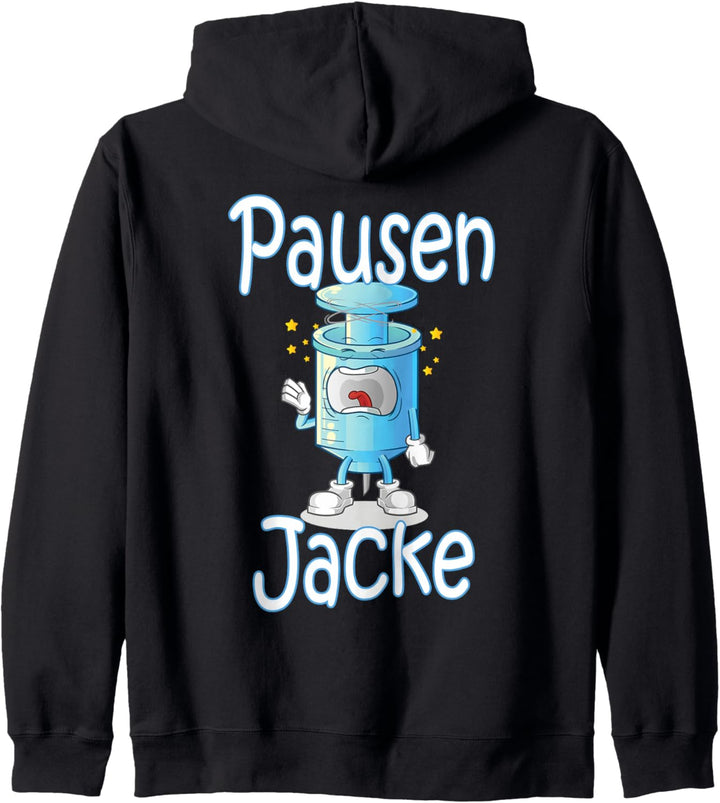 Pausenjacke MÜDE SPRITZE für die Krankenschwester Kapuzenjacke