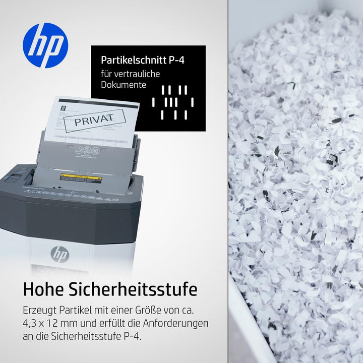 HP ONESHRED Auto 80CC White-Gray Shredder