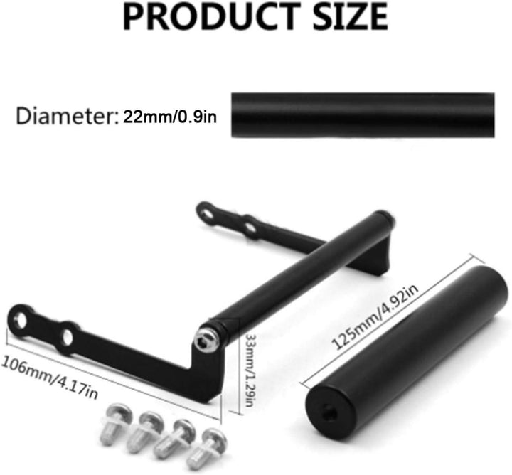 EBTOOLS Versys 1000 Handyhalterung-Motorrad Telefon Support Frame, Motorrad GPS Navigator Halterung