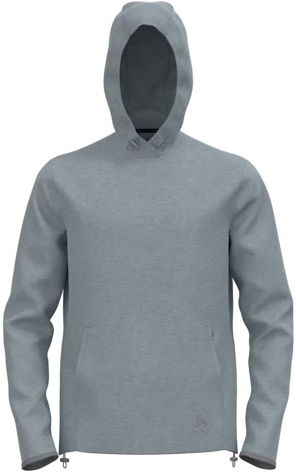 Odlo Herren Essential_314042 Laufhoody L Stone Grey Melange, L Stone Grey Melange