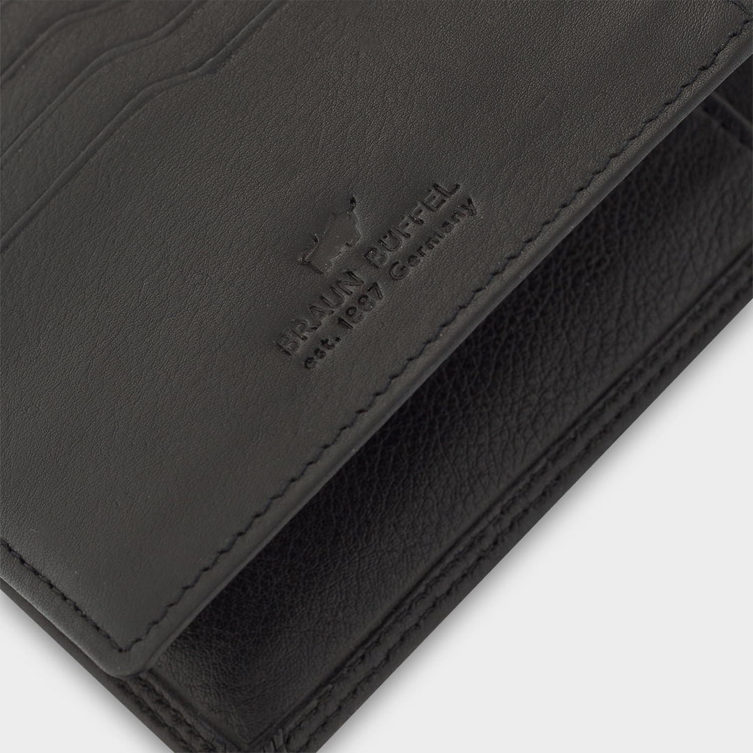 BRAUN BÜFFEL Herren Geldbörse aus echtem Leder Golf 2.0 - Portemonnaie für Männer - 8 Kartenfächer -
