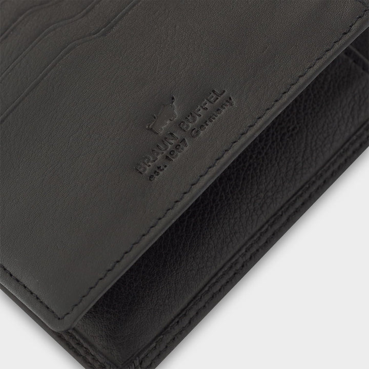 BRAUN BÜFFEL Herren Geldbörse aus echtem Leder Golf 2.0 - Portemonnaie für Männer - 8 Kartenfächer -