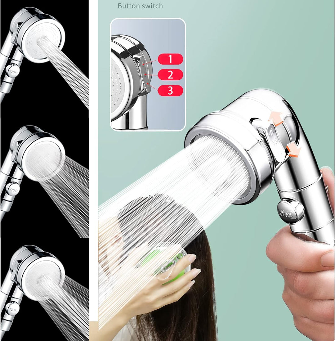 STOAT®Waschbecken-Duschkopf, Handbrause-Set mit Schlauch und Duschkopfhalter und Wasserhahnspender,