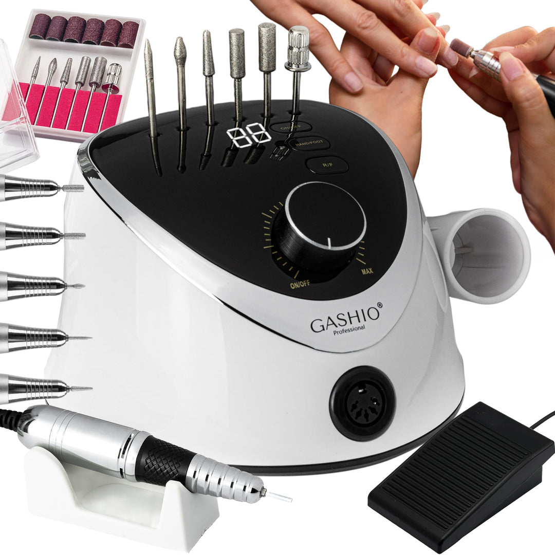 Nagelfräser für Gelnägel | Nail Drill 65W | Elektrische Nagelfeile | Maniküre Pediküre Set Elektrisc