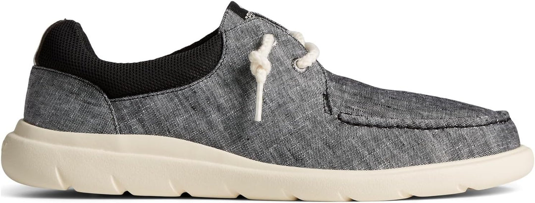 Sperry Top-Sider Herren Captain's MocSneaker 42.5 EU Black Chambray, 42.5 EU Black Chambray