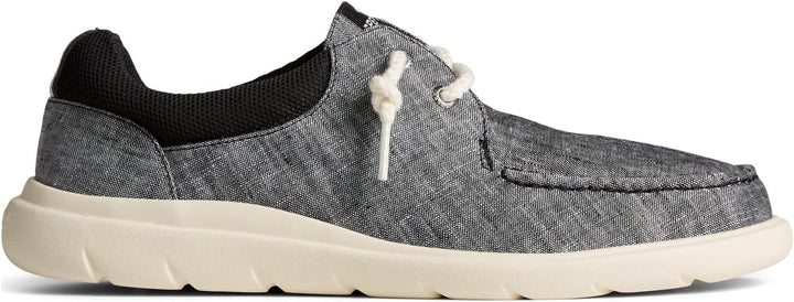Sperry Top-Sider Herren Captain's MocSneaker 42.5 EU Black Chambray, 42.5 EU Black Chambray