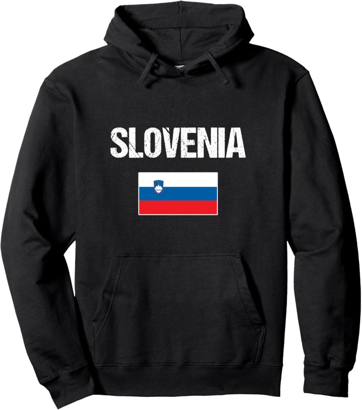 Slowenien Hoodie Slowenische Geschenk Slowenien Flagge Pullover Hoodie