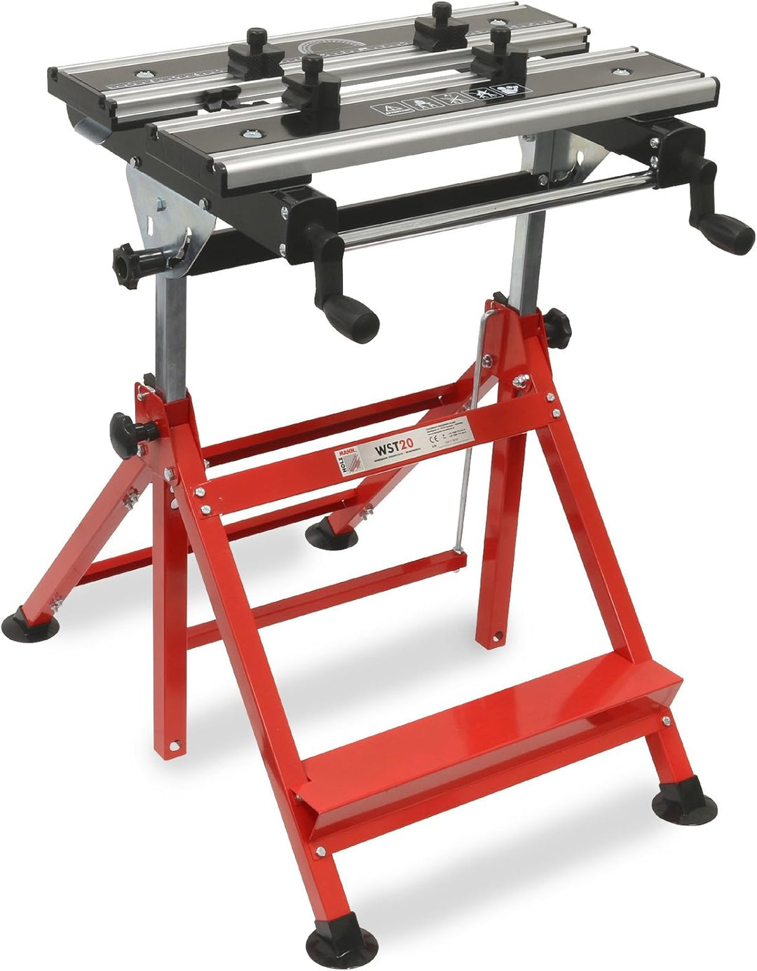 Holzmann Maschinen WST20 Werkbank 13.5kg Rot, (B x H x T) 740 x 735 x 550 mm