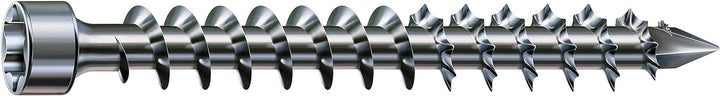 SPAX Holzbauschraube, 8,0 x 220 mm, 50 Stück, T-STAR plus, Zylinderkopf, Vollgewinde, CUT-Spitze, WI