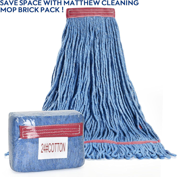 Matthew Cleaning Wischmoppkopf, 680 ml, kommerzieller Ersatz für allgemeine und Bodenreinigung, nass