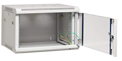 EFB-Elektronik 19" Wandgehäuse Flat Pack 9HE, Tiefe 450 mm, RAL7035