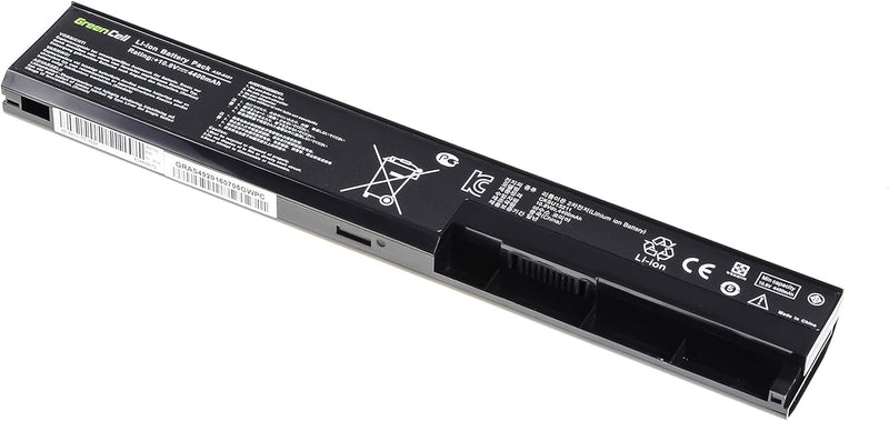 Green Cell A31-X401 A32-X401 A41-X401 A42-X401 Akku für Asus Laptop (4400mAh 11.1V Schwarz)