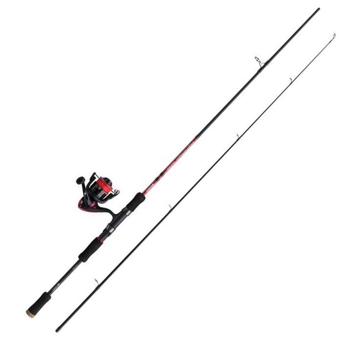 Abu Garcia Fast Attack Spinning Combo, Rod and Reel for Predator Fishing, 24T Carbon Blanks, 3+1 Bal