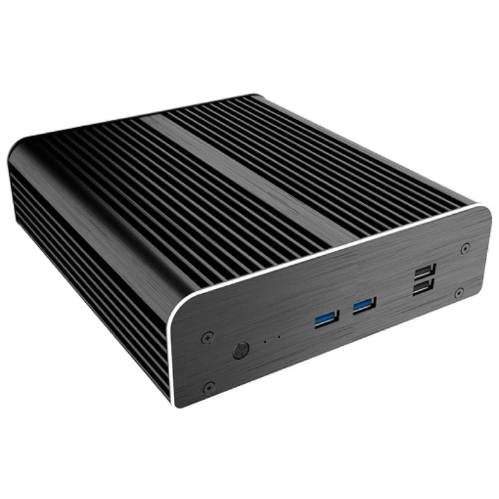 Akasa Newton S7D | Entwickelt für Intel 7th Gen NUC (Dawson Canyon) | PC-Aluminium-Gehäuse | Lüfterl