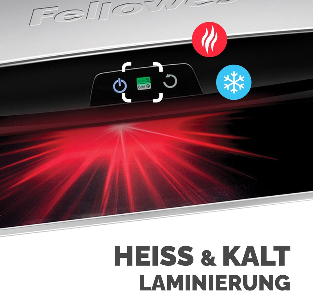 Fellowes A3 Laminiergerät Neptune 3 - bis 175 Mikron - Aufwärmzeit nur 60 Sekunden - AutoSense Techn