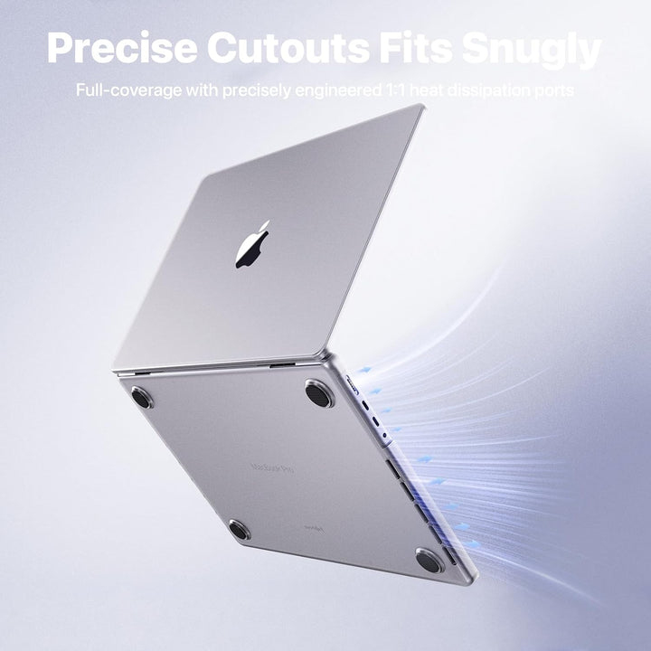 Soonjet Hülle für MacBook Pro 14 Zoll Hülle (2024-2021) M4-M1 Pro/Max [Genau Wie Original-MacBook] A
