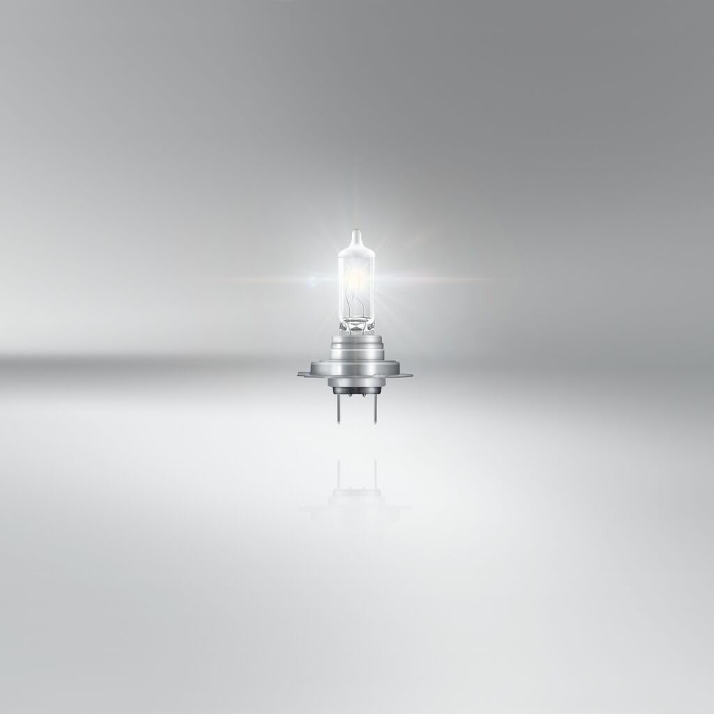 Osram Night Breaker Silver H7, +100% mehr Helligkeit, Halogen-Scheinwerferlampe, 64210NBS-HCB, 12V P