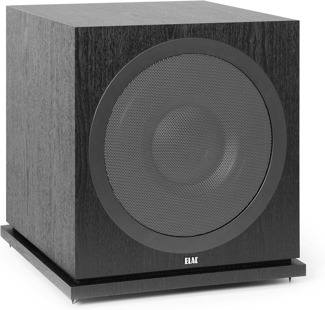 ELAC Debut Subwoofer SUB 3030, aktiver Lautsprecher für die Musikwiedergabe über Stereo-Anlage, Tief